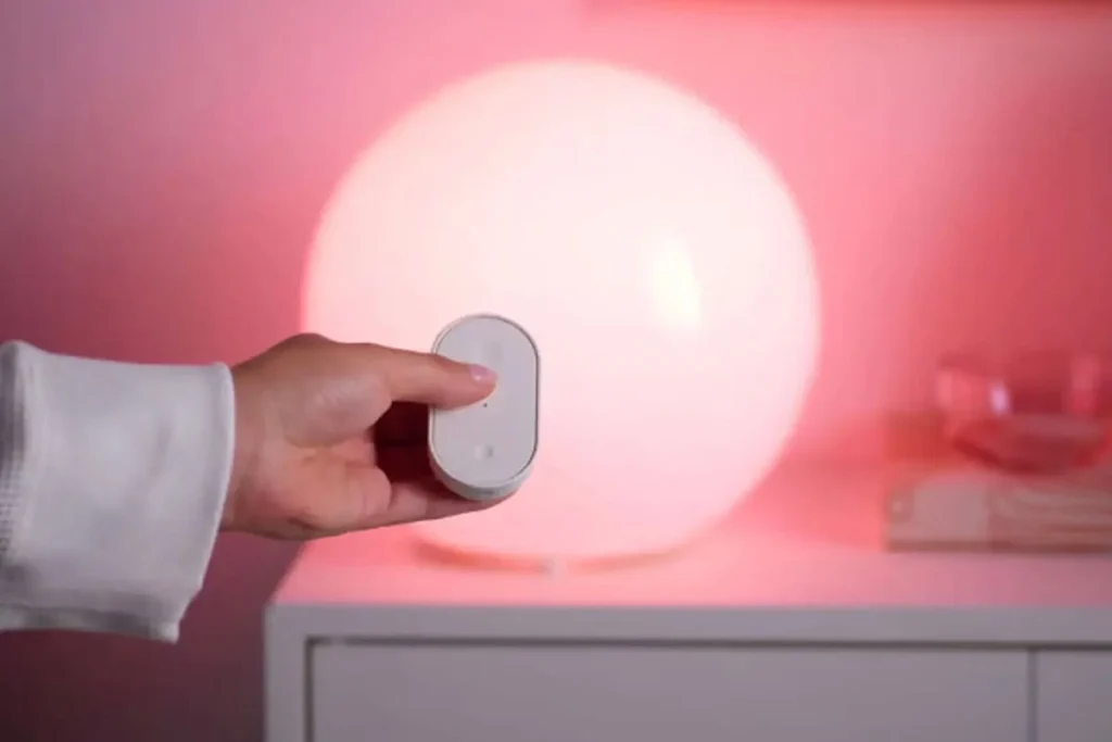 Slimme KAJPLATS-lamp met BILRESA-afstandsbediening