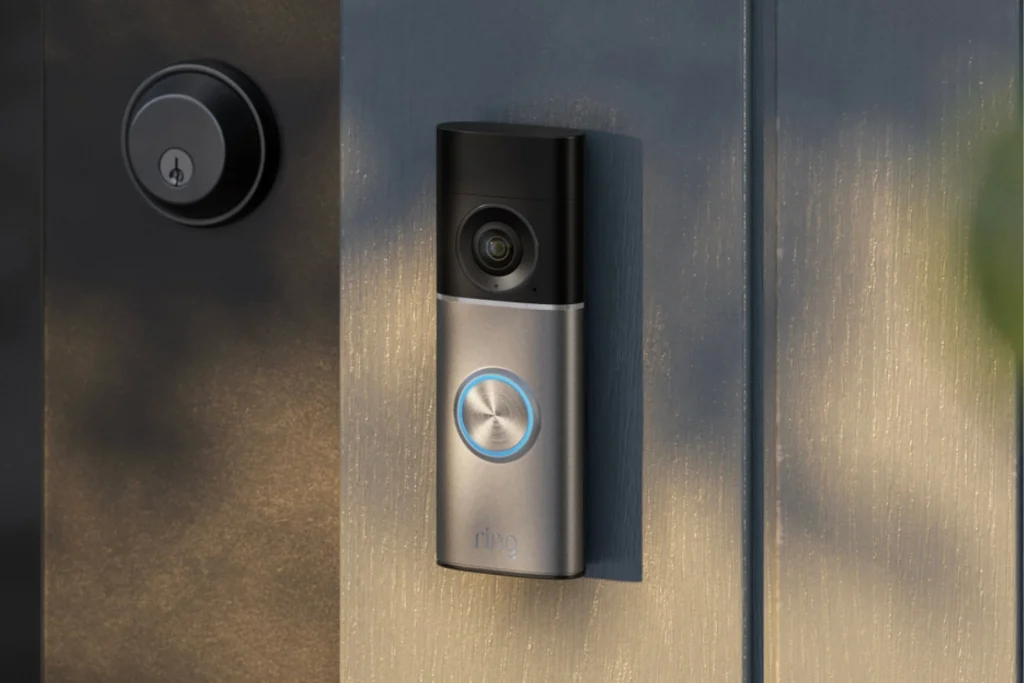 Deurbel Ring kan gezichten herkennen