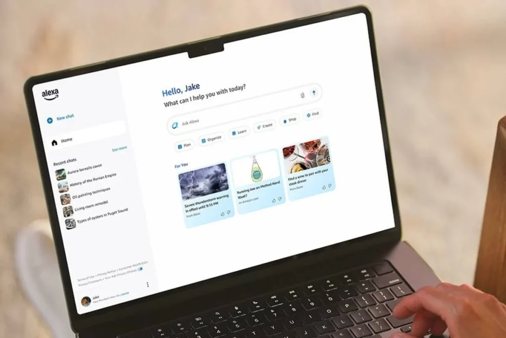 Amazon lanceert Alexa+ op het web als concurrent voor ChatGPT en Gemini