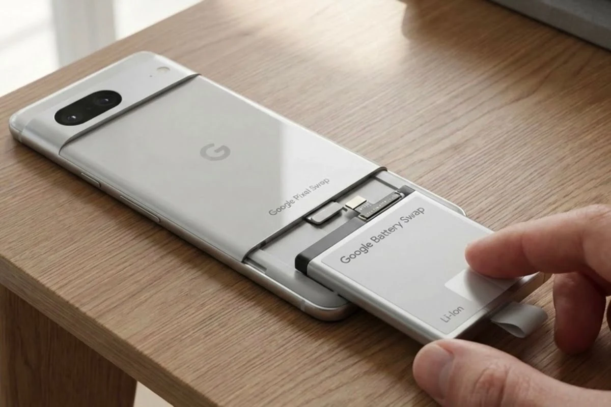 Nieuw Google Pixel-patent